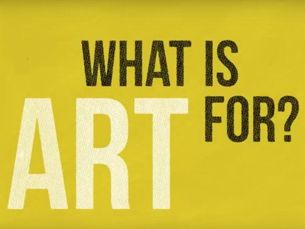 Alain De Botton "What Art is For"